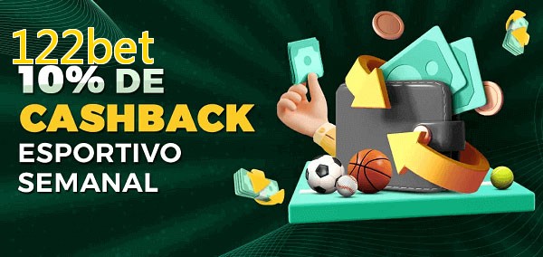 10% de bônus de cashback na 122bet